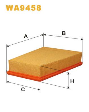 WIX FILTERS oro filtras WA9458